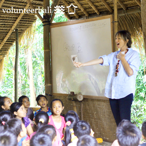 volunteers in ubud bali indonesia